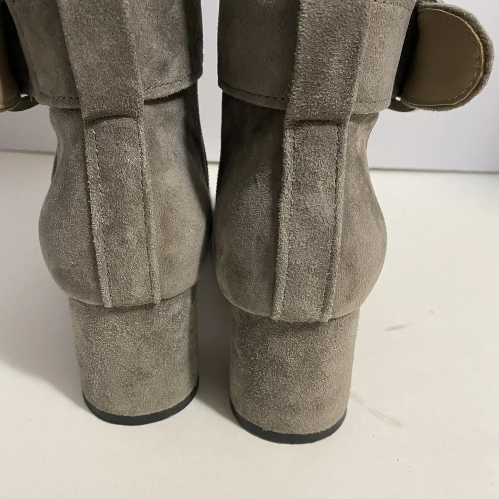 Donald J. Pliner Gray Over‎ the Knee Boots